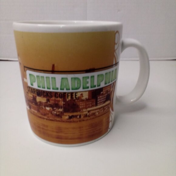 Starbucks Coffee Mug Vintage 1999 Philadelphia Liberty Bell - Picture 2 of 12